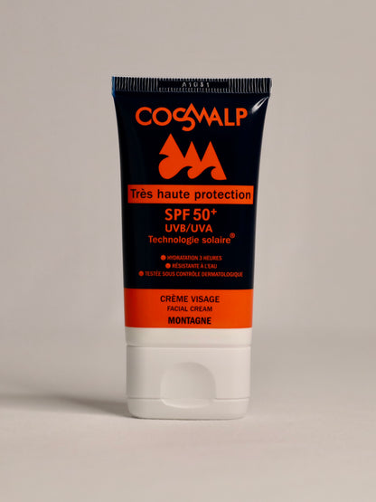 Crème Solaire Visage SPF 50+